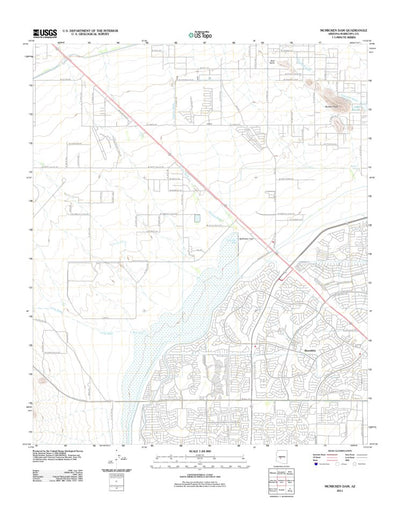 Mcmicken Dam, AZ (2011, 24000-Scale) Preview 1