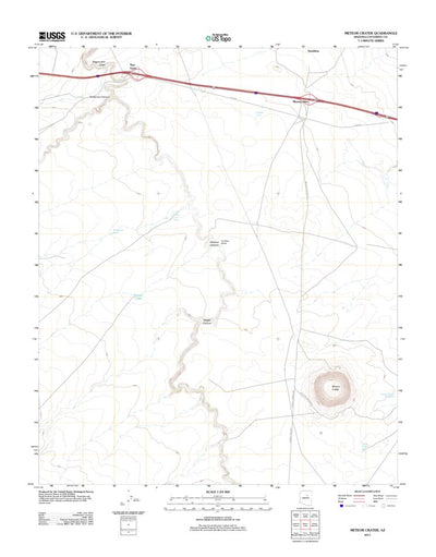 Meteor Crater, AZ (2011, 24000-Scale) Preview 1
