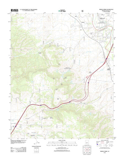 Middle Verde, AZ (2012, 24000-Scale) Preview 1