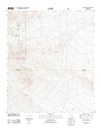 Monk Draw, AZ (2011, 24000-Scale) Preview 1