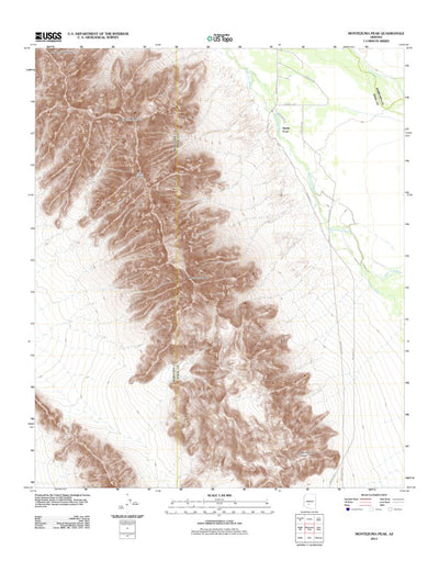 Montezuma Peak, AZ (2011, 24000-Scale) Preview 1