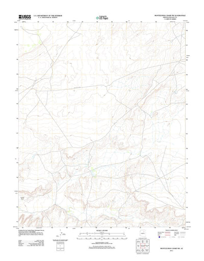 Montezumas Chair NW, AZ (2011, 24000-Scale) Preview 1