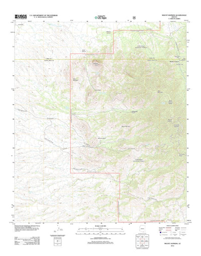 Mount Hopkins, AZ (2012, 24000-Scale) Preview 1