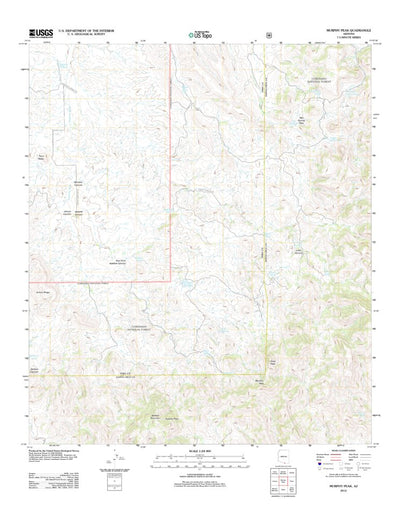 Murphy Peak, AZ (2012, 24000-Scale) Preview 1