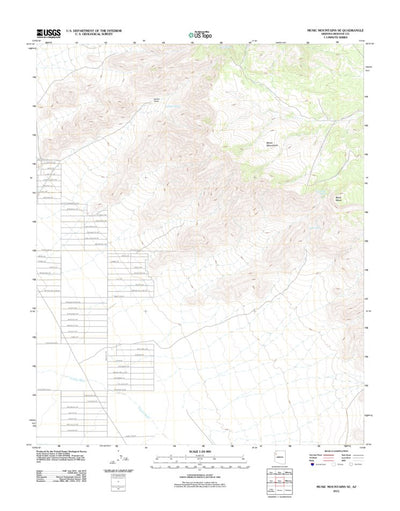Music Mountains SE, AZ (2011, 24000-Scale) Preview 1