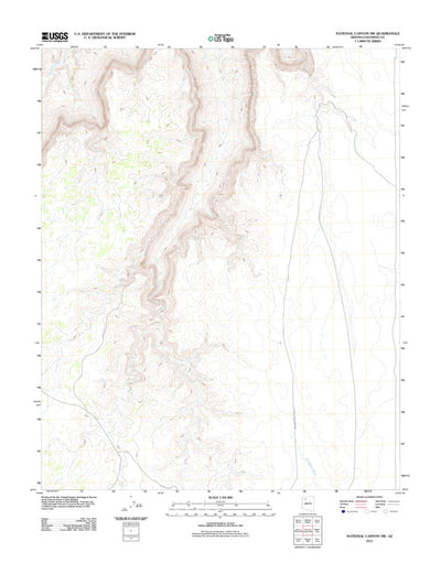 National Canyon SW, AZ (2011, 24000-Scale) Preview 1