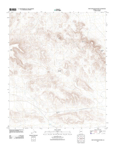 New Water Mountains, AZ (2011, 24000-Scale) Preview 1