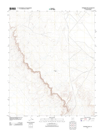 Newberry Mesa, AZ (2011, 24000-Scale) Preview 1