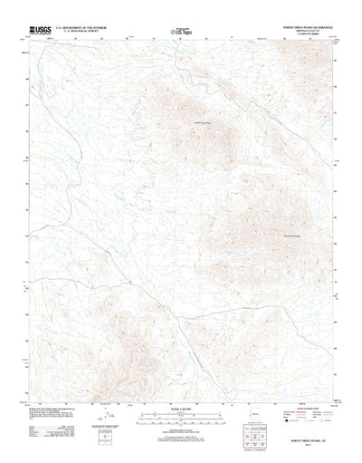 North Trigo Peaks, AZ (2011, 24000-Scale) Preview 1