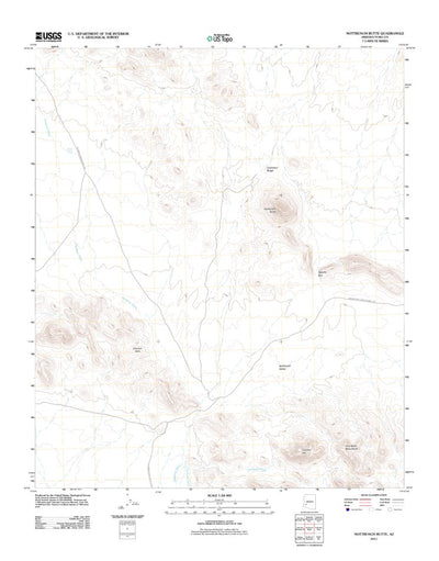 Nottbusch Butte, AZ (2011, 24000-Scale) Preview 1