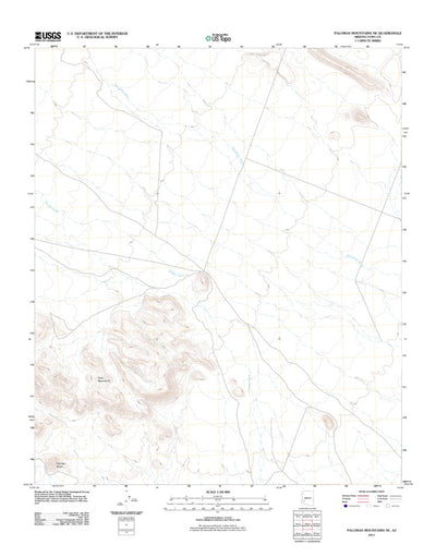 Palomas Mountains NE, AZ (2011, 24000-Scale) Preview 1