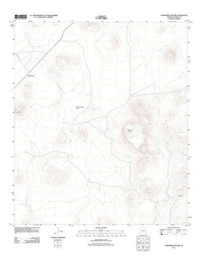 Paramore Crater, AZ (2011, 24000-Scale) Preview 1