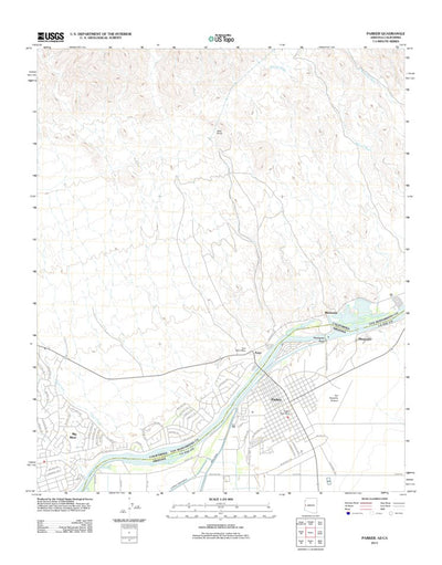 Parker, AZ-CA (2011, 24000-Scale) Preview 1