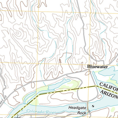 Parker, AZ-CA (2011, 24000-Scale) Preview 3