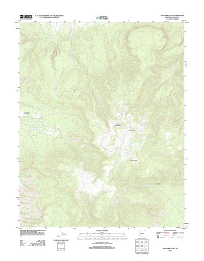 Pastora Peak, AZ (2011, 24000-Scale) Preview 1