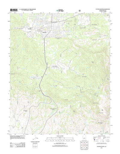 Payson South, AZ (2011, 24000-Scale) Preview 1