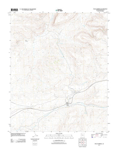 Peach Springs, AZ (2011, 24000-Scale) Preview 1