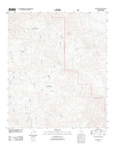 Piety Hill, AZ (2011, 24000-Scale) Preview 1