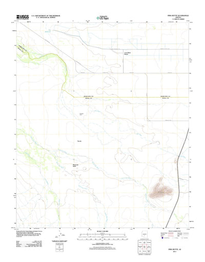 Pima Butte, AZ (2011, 24000-Scale) Preview 1