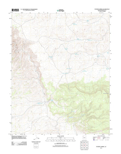 Poverty Spring, AZ (2011, 24000-Scale) Preview 1
