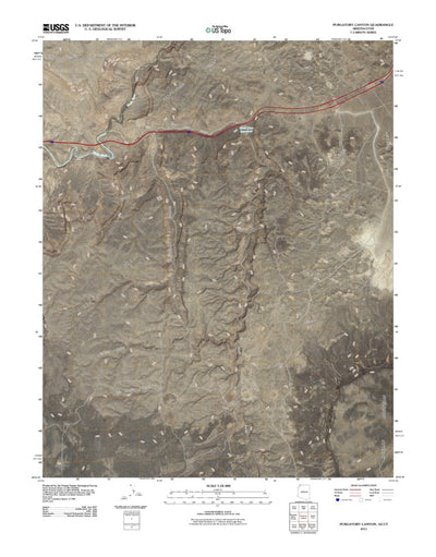 Purgatory Canyon, AZ-UT (2007, 24000-Scale) Preview 1