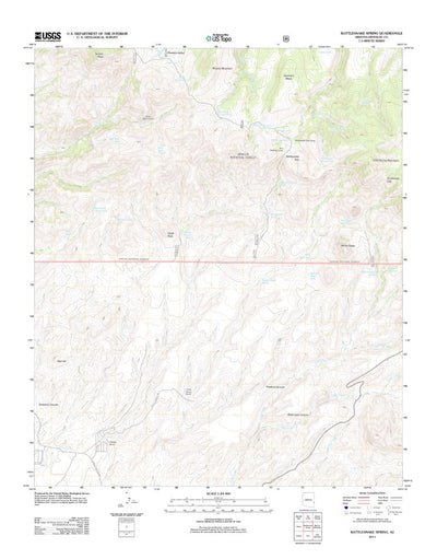 Rattlesnake Spring, AZ (2011, 24000-Scale) Preview 1