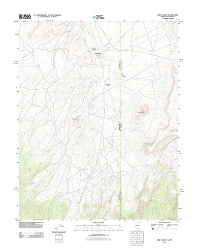 Red Valley, AZ-NM (2011, 24000-Scale) Preview 1