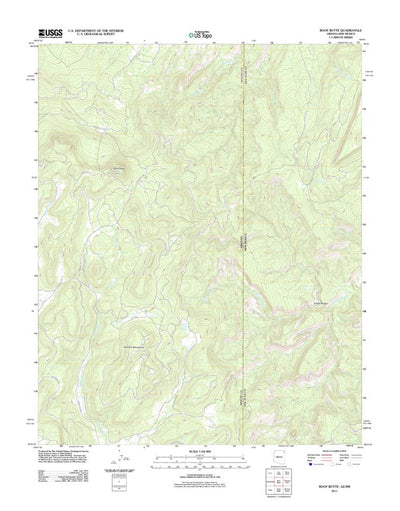 Roof Butte, AZ-NM (2011, 24000-Scale) Preview 1