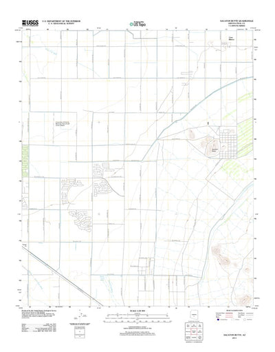 Sacaton Butte, AZ (2011, 24000-Scale) Preview 1