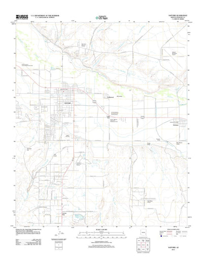 Safford, AZ (2011, 24000-Scale) Preview 1
