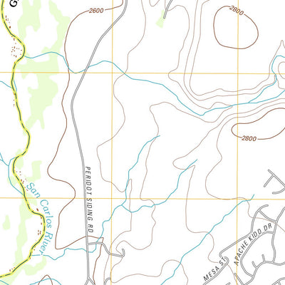 San Carlos, AZ (2011, 24000-Scale) Preview 2