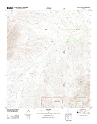 Saucito Mountain, AZ (2012, 24000-Scale) Preview 1
