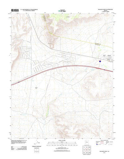 Seligman West, AZ (2011, 24000-Scale) Preview 1