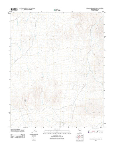 Senator Mountain NE, AZ (2011, 24000-Scale) Preview 1
