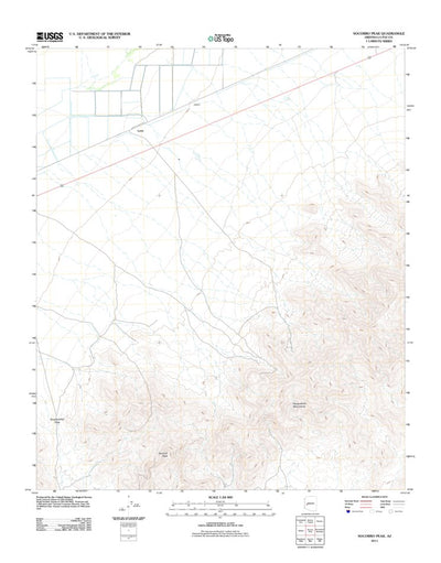 Socorro Peak, AZ (2011, 24000-Scale) Preview 1