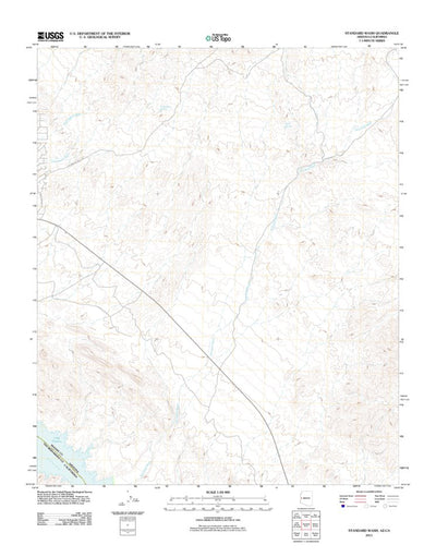 Standard Wash, AZ-CA (2011, 24000-Scale) Preview 1