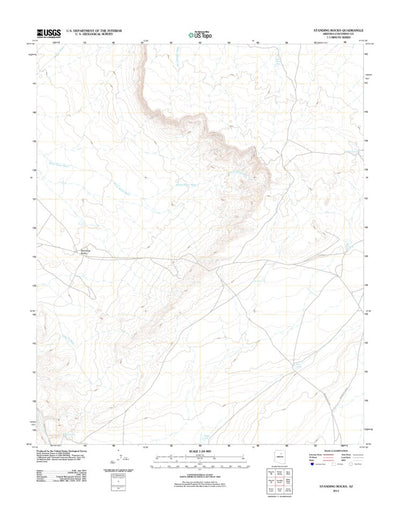 Standing Rocks, AZ (2011, 24000-Scale) Preview 1