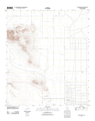 Sulphur Hills, AZ (2011, 24000-Scale) Preview 1