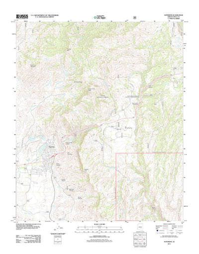 Superior, AZ (2011, 24000-Scale) Preview 1