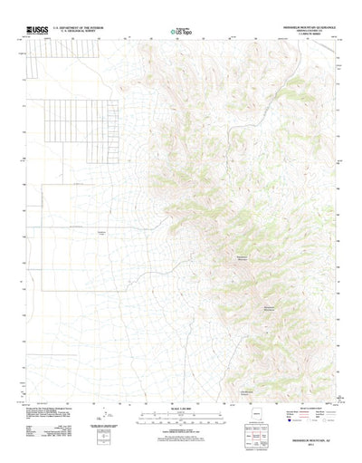 Swisshelm Mountain, AZ (2011, 24000-Scale) Preview 1