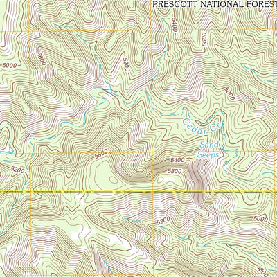 Sycamore Basin, AZ (2012, 24000-Scale) Preview 3