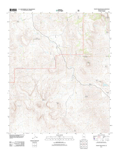 Teapot Mountain, AZ (2011, 24000-Scale) Preview 1