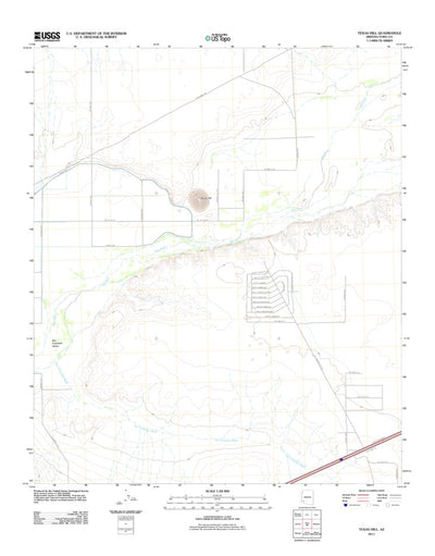 Texas Hill, AZ (2011, 24000-Scale) Preview 1