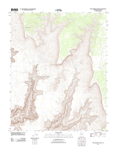Tincanebitts Point, AZ (2011, 24000-Scale) Preview 1
