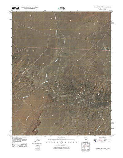 Toh Atin Mesa West, AZ-UT (2007, 24000-Scale) Preview 1