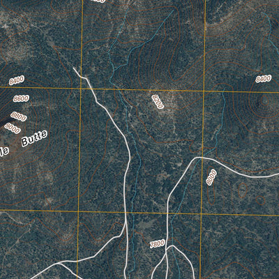Tsaile Butte, AZ-NM (2010, 24000-Scale) Preview 3