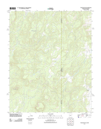 Tsaile Butte, AZ-NM (2011, 24000-Scale) Preview 1