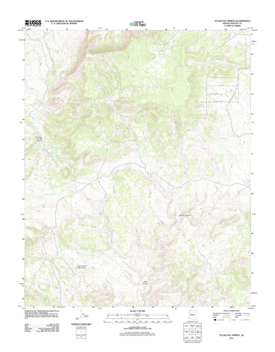 Tuckayou Spring, AZ (2011, 24000-Scale) Preview 1
