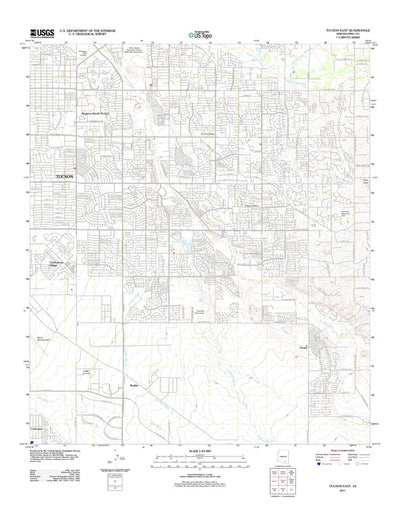 Tucson East, AZ (2011, 24000-Scale) Preview 1