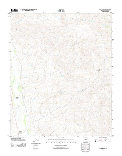 Tule Wash, AZ (2011, 24000-Scale) Preview 1
